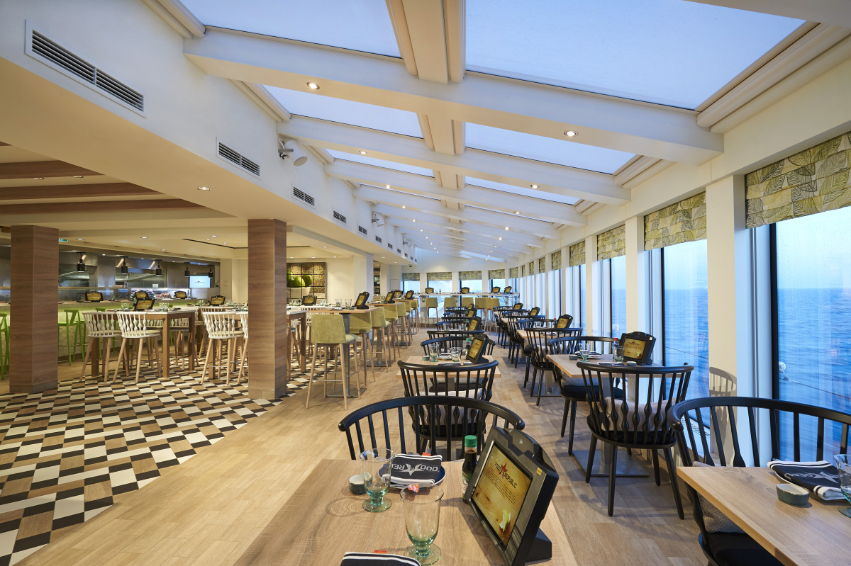 El original concepto gastronómico de Food Republic con su moderno espacio con vistas al mar... CRUCEROS ALASKA NORWEGIAN BLISS CRUCEROS CARIBE NORWEGIAN BLISS CRUCEROS RIVIERA MEXICANA NORWEGIAN BLISS CRUISES ALASKA CRUISES NCL NORWEGIAN BLISS CARIBBEAN NCL CRUISES NORWEGIAN BLISS #NorwegianBliss #CruiseNorwegian #Alaska #AlaskaCruises #CaribbeanCruises #AlaskaNCL #CaribbeanNCL #CrucerosEstadosUnidos #CrucerosSeatttle #SeattleCruises #NewShip #FoodRepublic